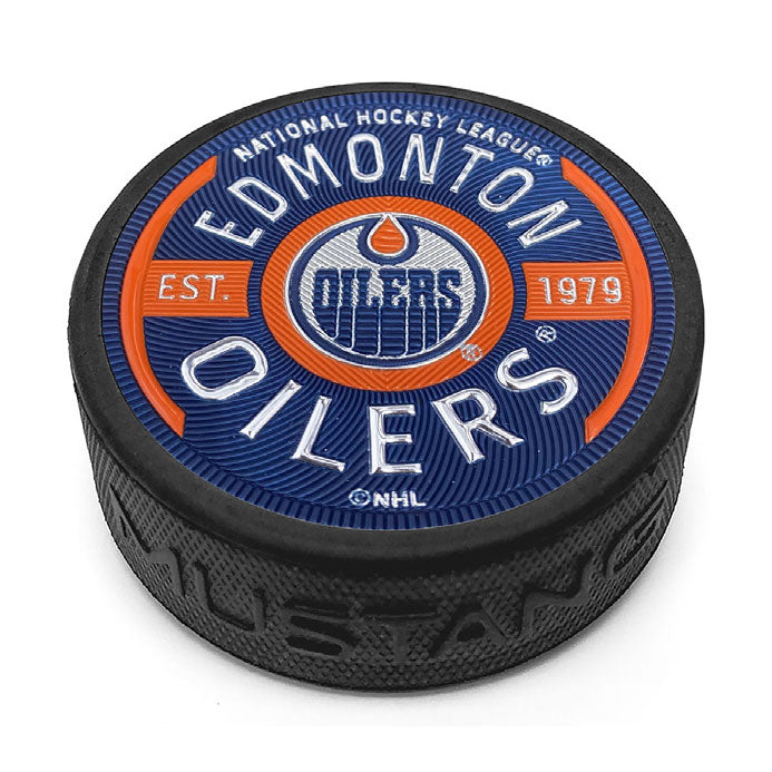 Edmonton Oilers Mustang Gear Trimflexx Puck