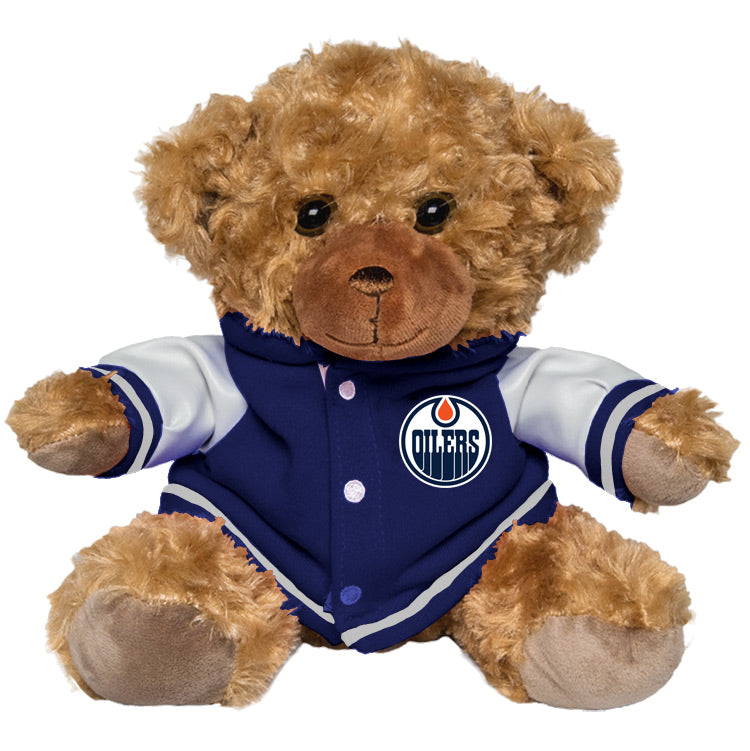 Edmonton Oilers 10" Varsity Bear Plushie Toy